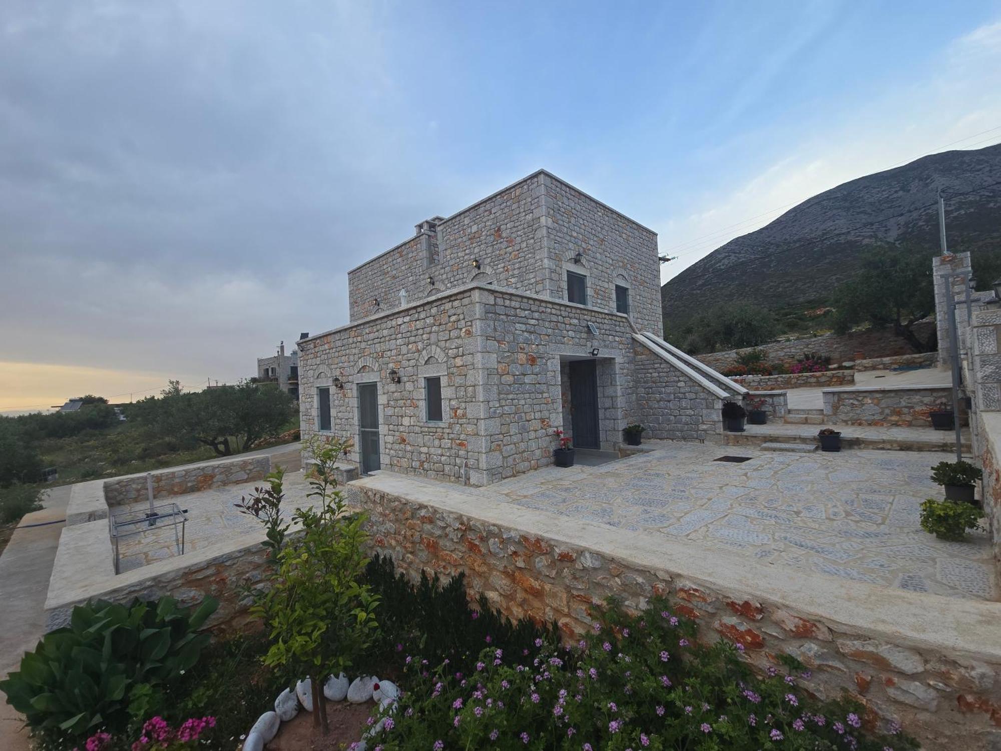Ferienwohnung Sugar Stone House Pírgos Dhiroú Exterior foto
