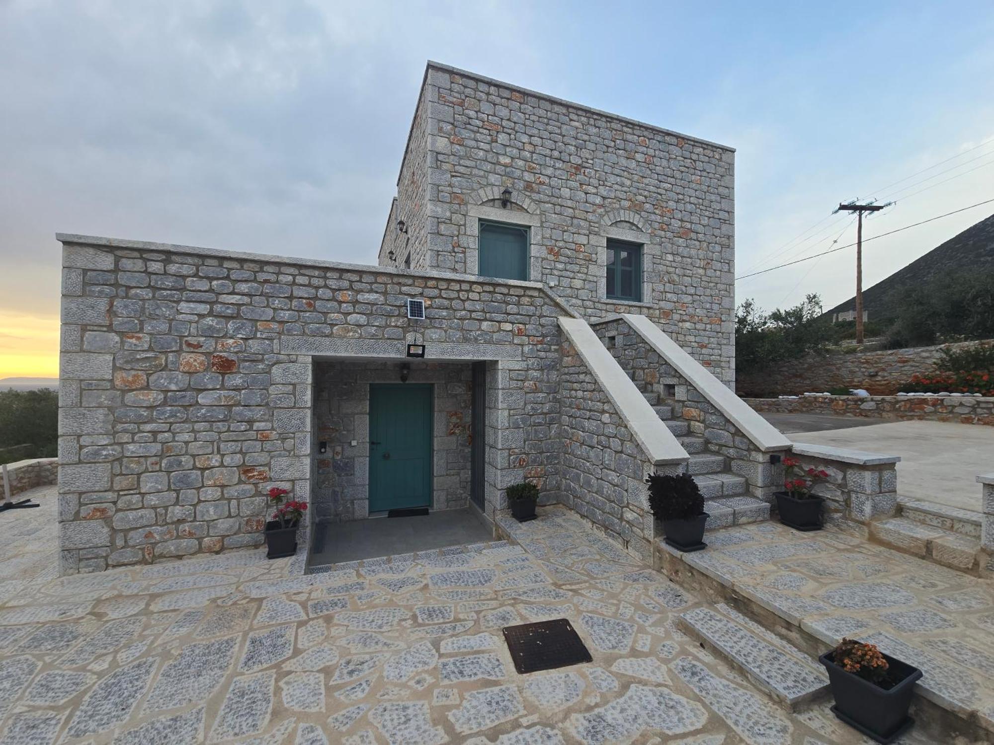 Ferienwohnung Sugar Stone House Pírgos Dhiroú Exterior foto