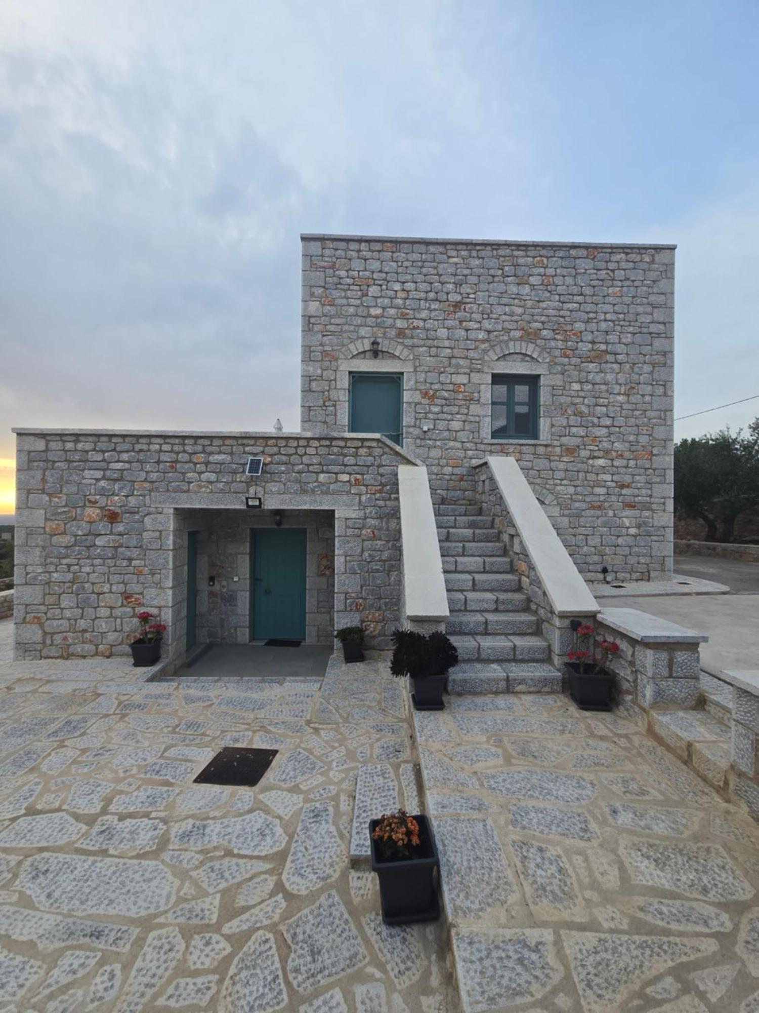 Ferienwohnung Sugar Stone House Pírgos Dhiroú Exterior foto